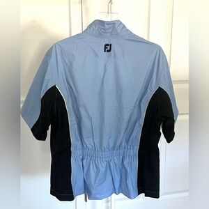 DRYJOYS BY FOOTJOY RAIN SHIRT women's L WATERPROOF WINDPROOF blue Golf nWOT sl